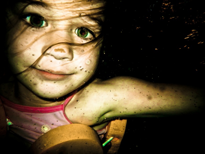 Luna onderwater